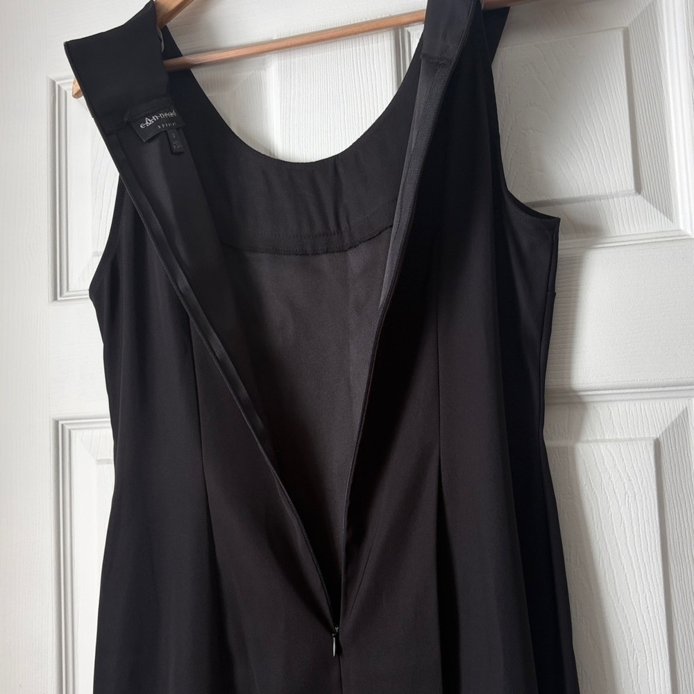 Connected Apparel Black Pencil Knee Length Dress Size 10 - Picture 6 of 6